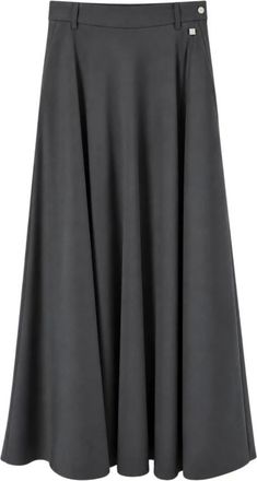 Herno Rokken, Dames, Grijs, S, Midi Rok