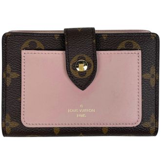 Louis Vuitton Brown Rose Ballerine Monogram Wallet (Bi-Fold) (Pre-Owned)