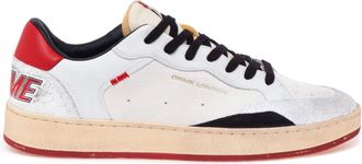 Crime London Schoenen, Heren, Veelkleurig, 41 EU, Leer, Chelsea Sneaker