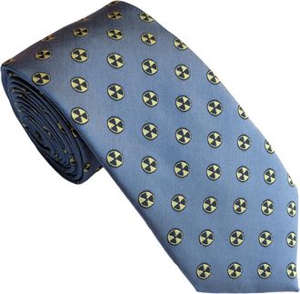 Generic Maker V Science/Biology Doctor Necktie - Science & Teacher Gift For Men - Forensics gift for men, Radioactive Grey, Default