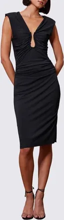 Bishop + Young Clayton Party Dress in Black at Nordstrom, Size X-Small