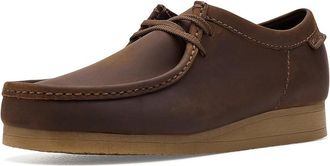 Clarks Wallaston Low Mens Shoes Beeswax Leather : 11.5 D - Medium