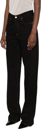 Saint Laurent Black Loose Jeans
