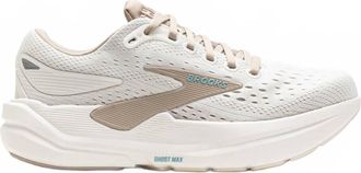 Brooks Womens Ghost Max 3 Running Shoes In Coconut/chateau Grey/blue