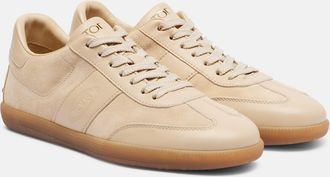 Tod's Sneakers in suede con stampa goffrata