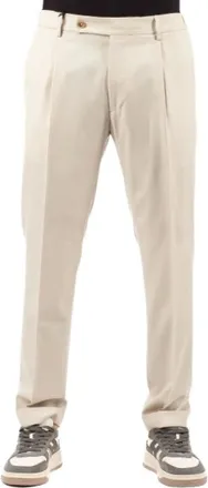 Berwich Hombre, Pantalones, Beige, Talla: S