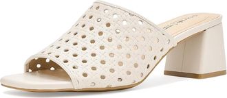 Life Stride Colette3 Slide Sandals Womens Sandals Bone White : 8.5 W (C), Synthetic