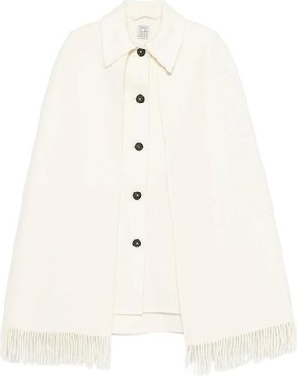 Toteme Fringed-hem Coat