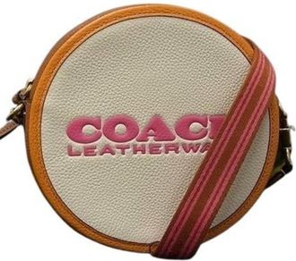 Coach Multi-Color Leather Shoulder Bag Tote Bag (Pre-Owned)