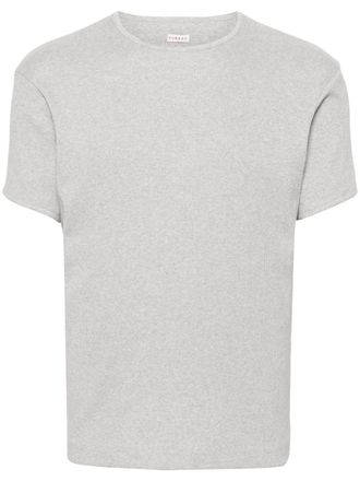 Fursac T-shirt a coste - Grigio