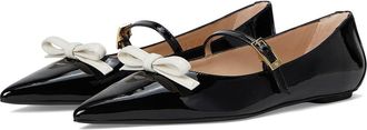 Stuart Weitzman Strt Felicity Mry Jne High Womens Heels Black/Cream : 7.5 M, Leather