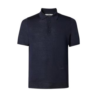 Fendi Hombre, Camisetas, Azul, Talla: L