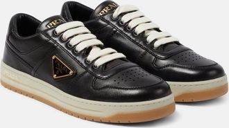 Prada Downtown leather low-top sneakers
