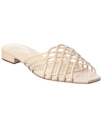 Alexandre Birman Linda Tresse Leather Flat