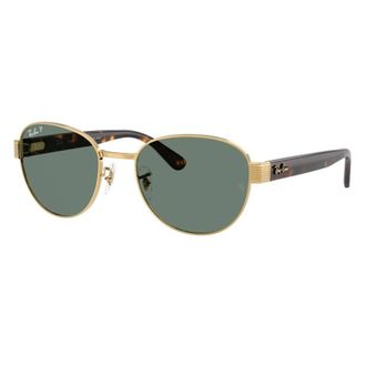 Ray-Ban Grey Polarized Square Unisex Sunglasses RB3766CH 001/O9 56