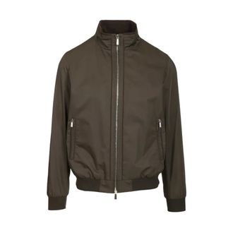 Moorer Bomber Jackets, male, Green, Size: 2XL Manetti-Wk Bomber Jacket