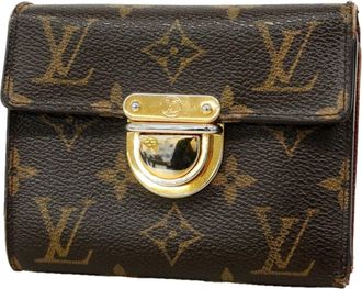 Louis Vuitton Brown Wallet (Tri-Fold) (Pre-Owned)