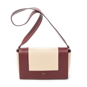 Celine Pre-owned Womens Medium Frame Crossbody Shoulder Bag - Red - One Size