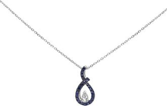 House of Brilliance Haus Of Brilliance Silver Pendant Necklace