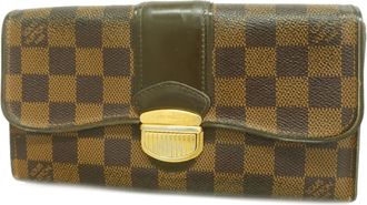 Louis Vuitton Ebene Long Wallet (Bi-Fold) (Pre-Owned)