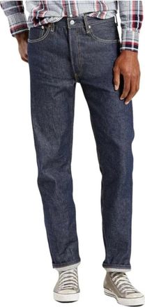 Levi's 501 Jeans - Heren - Regular Fit Jeans - Blauw - W38 L32 - Denim - Jeans
