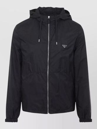 Prada recycled nylon hooded jacket