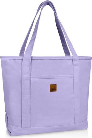 Dalix Ghost 20 Go-To Canvas Tote Bag in Lavender at Nordstrom
