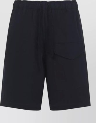 STUDIO NICHOLSON ikaria shorts tailored design side pocket