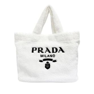 Prada Borsa tote in spugna Pre-owned - - Pre-owned - Donna - Bianco - ONE SIZE
