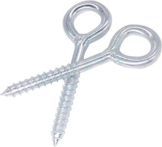 No Brand Juego De 3 Piezas De C&aacute;ncamos Roscados Galvanizados, C&aacute;ncamos Cerrados De Alta Resistencia M12 X 130 Mm Para Andamios, M12130