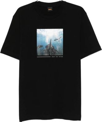 HUGO BOSS Graphic-print T-shirt