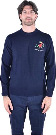 MC2 Saint Barth Jersey Heron Light de cuello redondo - Knitwear - Hombre - Azul - XL