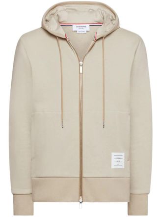Thom Browne Beige Hood Sweatshirt