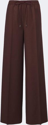 Max Mara Virgin wool wide-leg pants