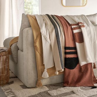 La Redoute Interieurs Plaid in getuft katoen, Assap