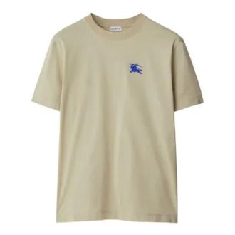 Burberry Heren, Tops, Beige, Maat: XS Katoen