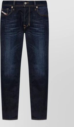Diesel denim regular-fit tapered jeans