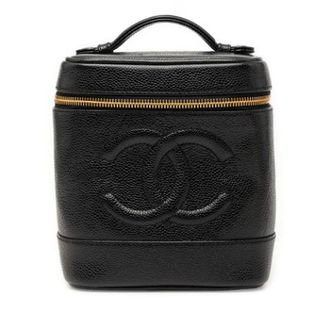 Chanel Pre-owned Vanity Bag - Dames - Pre-owned - Zwart - Maat: ONE Size Leer