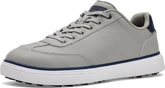 Peter Millar Drift Leather Hybrid Course Shoe Mens Shoes British Grey : 11.5 M