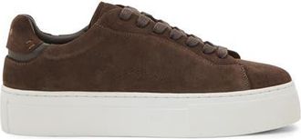 Reiss Francesca Platform Sneaker in Chocolate at Nordstrom, Size 10.5Us
