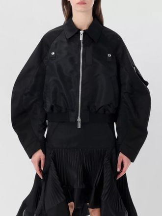 sacai nylon bomber jacket