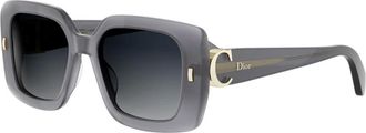 Dior Initials S2I Zonnebril - unisex - Zonnebrillen - Grijs - 53 MM - Accessoires
