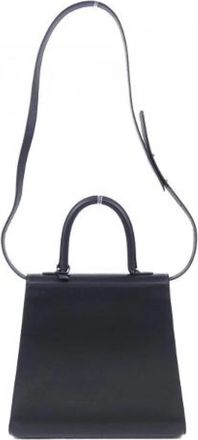 Delvaux Pre-owned Handbag - Dames - Vintage Handtas - Zwart - ONE Size - Leer - Vintage