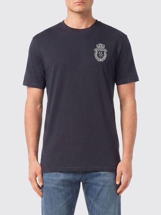 Billionaire Boys Club T-shirt slim fit in cotone con stemma ricamato