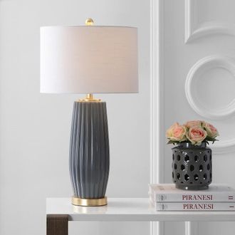 Jonathan Y Designs Roman 28.5 Ceramic LED Table Lamp