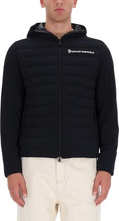 Moncler Jacket With Zipper And Hood-Uomo
