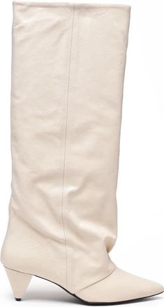 Alchimia White Patent Leather Boots