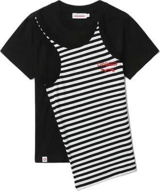 Charles Jeffrey Loverboy T-shirt met logoprint - Zwart