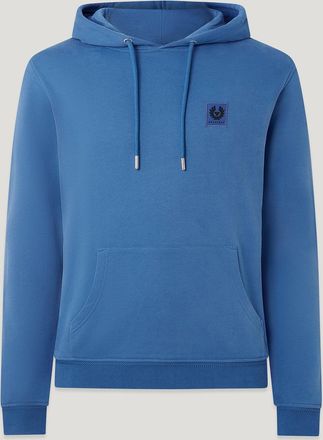 Belstaff Hoodie Mens Cotton Fleece Marine Blue Size 2XL