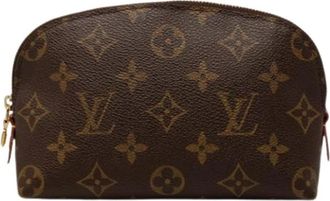 Louis Vuitton Pre-owned Mini Bags, female, Brown, Size: ONE SIZE Pre-owned Cosmetic Pouch